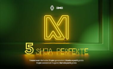 Vetura jote e re vjen me 5-shen perfekte vetëm te Auto Mita!