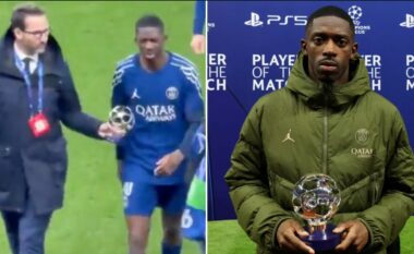 Dembele refuzoi çmimin lojtari i ndeshjes – pas kësaj, foto e tij u bë virale