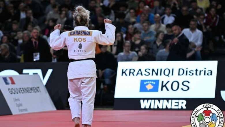 Distria Krasniqi, xhudistja më e mirë në botë në të gjitha kategoritë