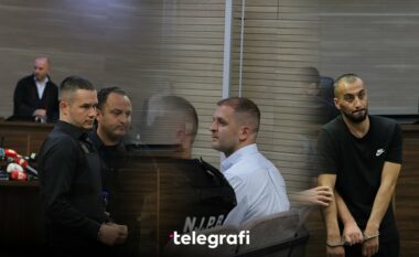 Seanca gjyqësore ndaj Naim Murselit dhe të tjerëve, të akuzuar për vrasjen e Liridona Ademajt – pamje nga Gjykata