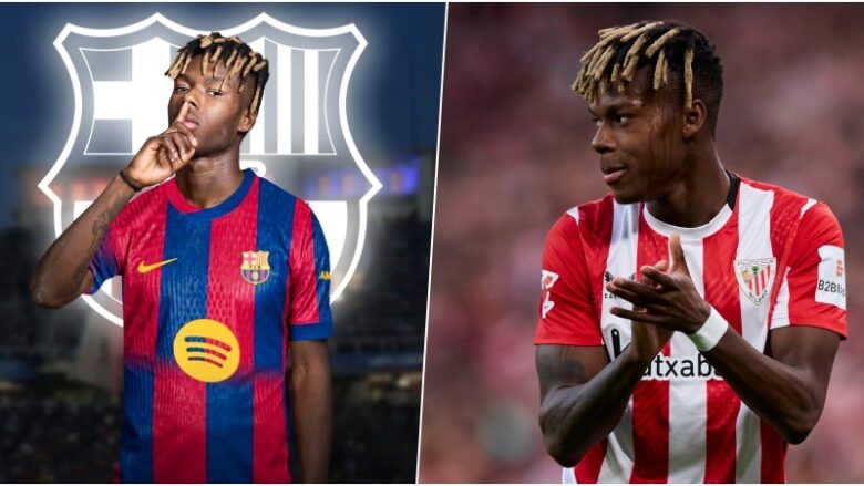 Mësohet data kur Barcelona do të paguajë klauzolën e Nico Williams