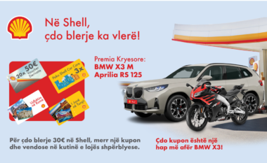 SHELL Kosova lanson lojën më të madhe shpërblyese të vitit: “Në SHELL, çdo blerje ka vlerë”