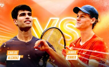 Sinner përballë Alcaraz – finalja e zjarrtë e French Open