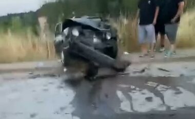 Vdes në QKUK njëri nga të lënduarit në aksidentin që ndodhi në Sllovi të Lipjanit